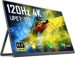 Uperfect 120hz Gaming Monitor 17.3" 3840x2160 4k Hdr Ultra Slim Portable. Fixed Price $199.99.