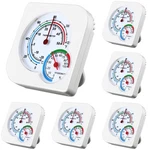 6 Pcs Indoor Thermometer And Humidity Gauge Mini Hygromete.... Fixed Price $25.32.