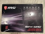 Msi Optix G24c 24 Inch Widescreen Curved Led Gaming Monitor. Fixed Price $100.00.