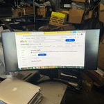 Lg 34bl85c-b 34" 21:9 Qhd Curved Ultrawide Ips Monitor W Speakers. Fixed Price $245.00.