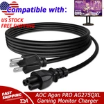 Ac Power Cord Cable For Aoc Agon Pro Ag275qxl Ag273qcx Ag273qcg Gaming Monitor. Fixed Price $12.47.