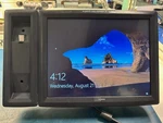 Elo Touch Monitor 15", Et1520l-8ckr-1-42m-vdr-g, E843378 W/ Phone Cradle. Fixed Price $295.00.