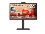 Lg 24' Ips Fhd Webcam, Usb-c 65w Pd, Rj45 100hz 5ms 1920 X 1080, Freesync 16:9. Fixed Price $434.22.