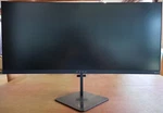 Omen X By Hp 35" Led Curved Qhd 21:9 Ultrawide G-sync Monitor + Nzxt Hue Ambient. Fixed Price $500.00.