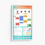 Cozyla - Digital 32" Calendar+2 4k White. Fixed Price $1099.99.