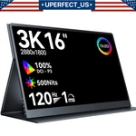 Uperfect 16.0" Oled Portable Gaming Monitor Ips 3k Display For Ps5 4 Xbox One Pc. Fixed Price $219.99.