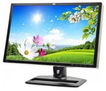 Hp Zr24w Vm633a 24" 1920 X 1200 Widescreen Dp Dvi Vga Lcd W/stand & Power Cables. Fixed Price $89.00.
