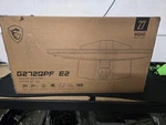 Msi G272qpf E2 27" Wqhd Flat Rapid Ips Gaming Monitor, 180hz/1ms. Fixed Price $99.99.