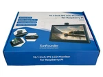 Sunfounder 10.1" Ips Lcd Monitor For Raspberry Pi 1280x800 Display &housing Case. Fixed Price $208.78.