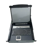 Aten Cl5716m 16-port Slideaway 17inch Single Rail Lcd Kvm. Fixed Price $1400.00.