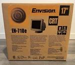 Envision En-710e 17" Computer Crt Monitor - New Old Stock (1280x1014) Sealed!. Fixed Price $699.00.