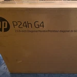 Hp P24h G4 23.8 In Widescreen Ips Lcd Monitor With Built-in Speakers. Fixed Price $140.00.