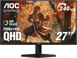 Q27gazd 27" Qd Oled Gaming Monitor, Qhd 2560 X 1440, 240hz 0.03ms, Hdmi 2.0 X1,. Fixed Price $666.99.