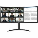Lg 34br55qc-b 34'' Ultrawide Qhd Curved Monitor With Usb Type-c. Fixed Price $396.14.