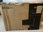 Acer Ed347ckr Uw-qhd Ed7 Series 34" Lcd Curved Monitor 100hz -black. Fixed Price $549.99.