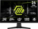 Msi 24" (23.8" Viewable) Full Hd 200hz Ips With Amd Freesync Premium 0.5ms Hdr. Fixed Price $199.98.