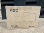 Aoc 18.5" Led Lcd Monitor Wxga E970swn Read!. Fixed Price $39.99.