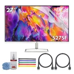 Hp 527sf 27" 16:9 Fhd 1080p Ips Slim Monitor Bundle. Fixed Price $225.95.