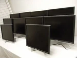 Lot-10 Dell 19" Ultrasharp Lcd Monitor W/4-port Usb Hub Vga Dvi 1908fp 1907fp. Fixed Price $715.00.