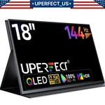 Uperfect 18.0" 144hz 2560*1600 Ips Lcd Monitor 2k Hdr 2*usb C Hdmi Input Speaker. Fixed Price $89.99.