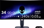 Alienware - Aw3425dw 34" Tft Qd-oled Curved Wqhd 240hz 0.03ms Freesync Gaming.... Fixed Price $777.00.