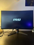 Msi Optix Mag24c 24" Curved Gaming Monitor 144hz 1ms Adaptive Sync 1080p Va. Fixed Price $100.00.