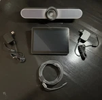 Logitech Meetup Audio Conferencing System 960-001201+tap Vu0053. Fixed Price $399.99.