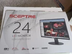 Sceptre 24 Monitor Ultra Slim New In Box. Fixed Price $99.50.