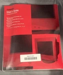 Vintage Compaq Mv540 Color Monitor User's Guide Instruction Manual. Fixed Price $14.00.