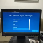 Lenovo Thinkvision L197wa 19" Widescreen Monitor With Base & Stand. Fixed Price $46.99.