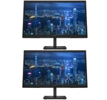 Hp P24v G5 24 Inch 1920 X 1080 Full Hd Edge Led Lcd Monitor, 2-pack Bundle. Fixed Price $259.00.
