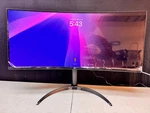 Lg 34wp75c-b 34" Curved Ultrawide Qhd Hdr 160hz Usb C Monitor Working /defective. Fixed Price $129.99.