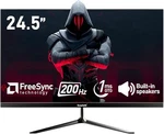 Gawfolk 24.5 Inch Pc 200hz Gaming Monitor Fhd 1080p Built-in Speaker 1ms - New. Fixed Price $99.95.