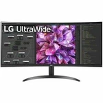 Lg 34bq60qc-b 34" Curved 21:9 Ips Monitor 3440x1440 Hdmi Dp Black. Fixed Price $537.95.