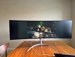 Lg 49wq95c-w 49" Dqhd Ips Led Curved Monitor. Fixed Price $575.00.