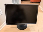 Nec Multisync Lcd2470wnx 24" 1920 X 1200 Pc Monitor Screen Vga. Fixed Price $75.00.