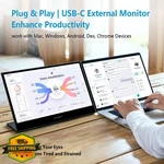 Innocn 15.6" Portable Touchscreen Monitor 1080p Usb-c Hdmi Mac/win. Fixed Price $159.99.