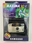 Samsung Camera - Maxima 30s With Box And Carrying Case Powers On. Fixed Price $24.20.