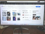 Hp M24f Ips Led Fhd Monitor Silver And Black.. Fixed Price $120.00.