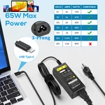 Usb-c Charger For Lg Gram 14 15 16 17 Laptop 16z90p 15z90p Type-c Power Adapter. Fixed Price $12.49.