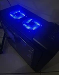 Msi Z77ma-g45 Gaming Tower Desktop, Rgb Lighting, Usb 3.0, Black. Fixed Price $300.00.