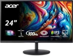 Acer Sh242y Ebmihx 23.8" Fhd 1920x1080 Ultra-thin Ips Computer Monitor. Fixed Price $99.95.