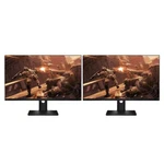 Dual 2x 22" Dell Hp Lg Acer Matching Widescreen Lcd Monitors Gaming Stand Cable. Fixed Price $99.99.