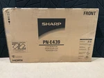 Sharp Pn-e439 43" Led Lcd Monitor 4k Brand New!. Fixed Price $419.99.