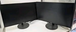 Pair Of Asus Vn247hp Led Lcd Monitors With Stands. Fixed Price $79.99.