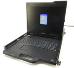 Belkin F1dc116h 19 Inch Widescreen Ldc Rack Console With 16 Port Kvm. Fixed Price $275.00.