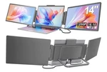 Laptop Triple Screen Extender Monitor Portable 14"16:10 Fhd Ips Plug & Play Etc.. Fixed Price $158.00.