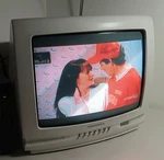 Magnavox Tv Gaming 13" Crt Color 1996 Model Pr1397 X122 W/ Dtv Tuner Box. Fixed Price $139.99.