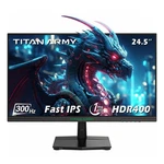 Titan 24.5in Flat Gaming Monitor 16:9 Fhd Pc 300hz 1920x1080 Monitors. Fixed Price $149.99.