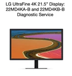 Lg Ultrafine 4k 21.5" 22" 22md4ka 22md4ka-b 22md4kb-b Repair Diagnostic Service. Fixed Price $115.00.